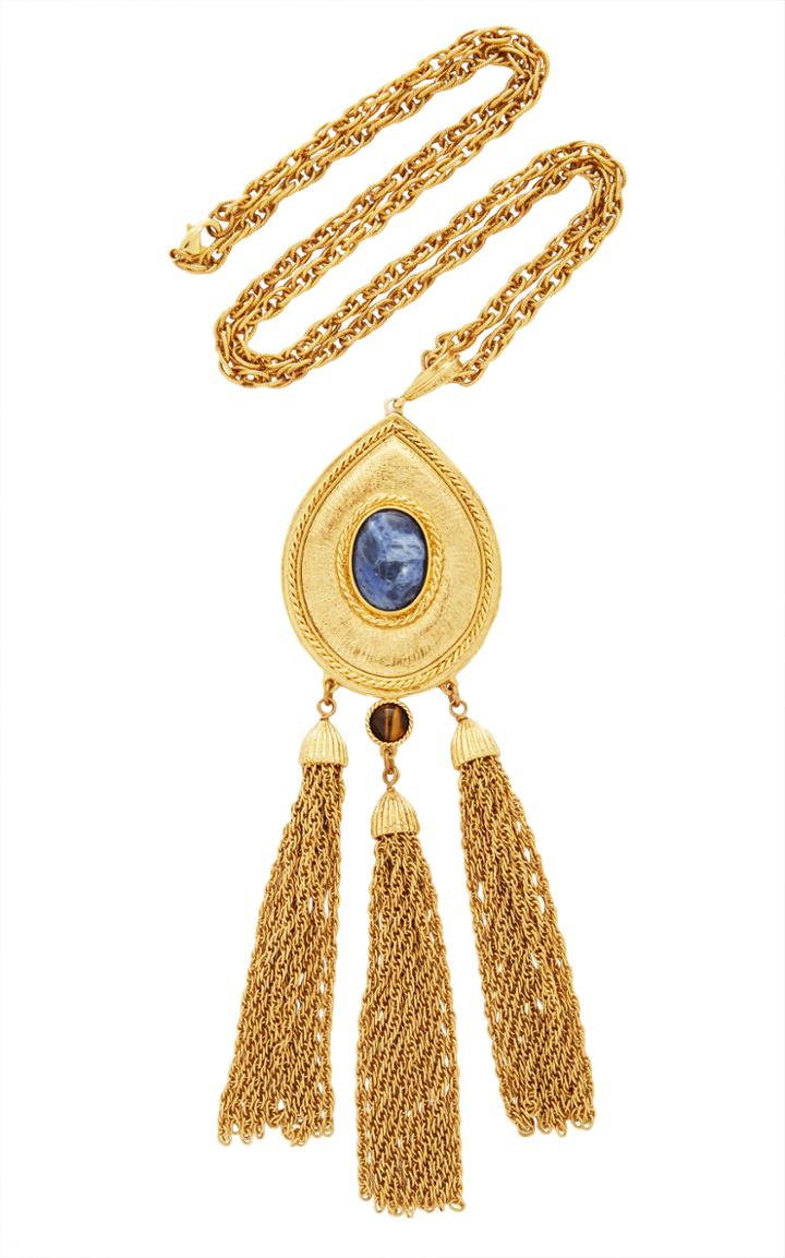 Ben Amun Bohemian Necklace With Tassels