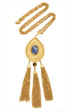 Ben Amun Bohemian Necklace With Tassels