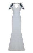 Safiyaa Jasmine Embroidered Long Dress