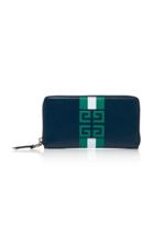 Givenchy Color-block Printed Leather Wallet