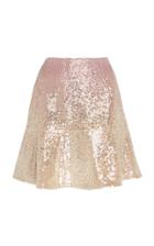 Jenny Packham Brisa Sequined Mini Skirt