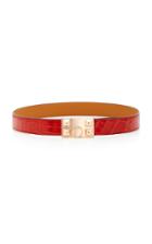 Heritage Auctions Special Collection Hermes 75cm Rouge H Porosus Crocodile H Belt