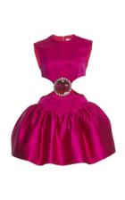 Christopher Kane Cupcake Cutout Satin Dress