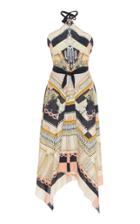 Temperley London Obelisk Halterneck Chiffon Dress