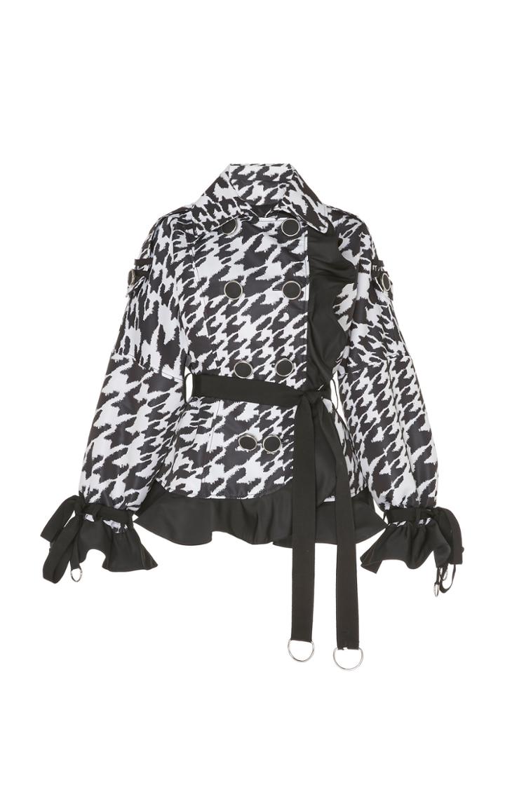 Andrew Gn Peplum Ruffle Jacket