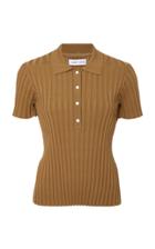 Samse Samse Jette Ribbed Short Sleeve Polo
