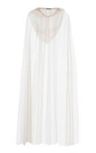 Monique Lhuillier Tulle Hooded Cape