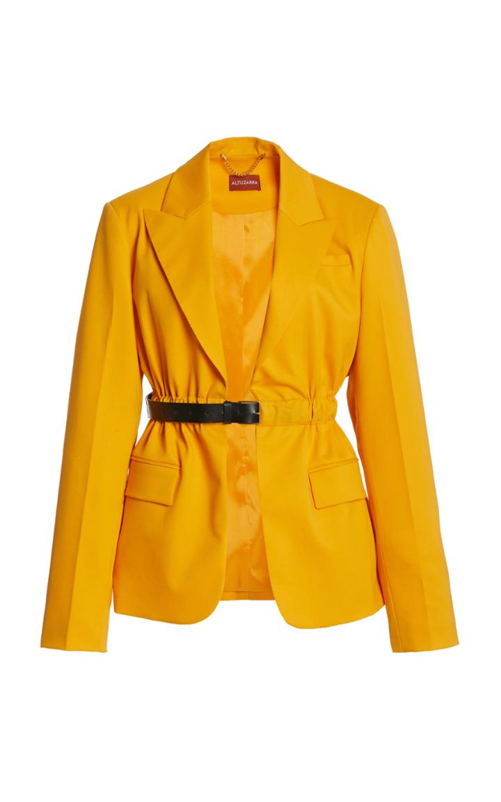 Moda Operandi Altuzarra Lilium Wool-blend Belted Blazer