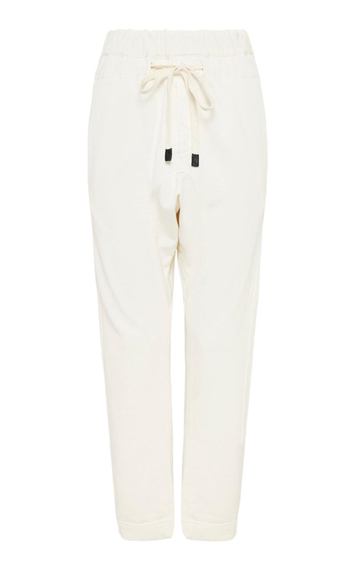 Moda Operandi Bassike Drawstring Cotton Drop-rise Sweatpants