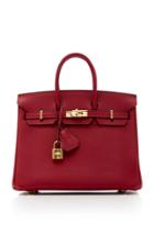 Heritage Auctions Special Collection Hermes 25cm Rouge Grenat Togo Leather Birkin