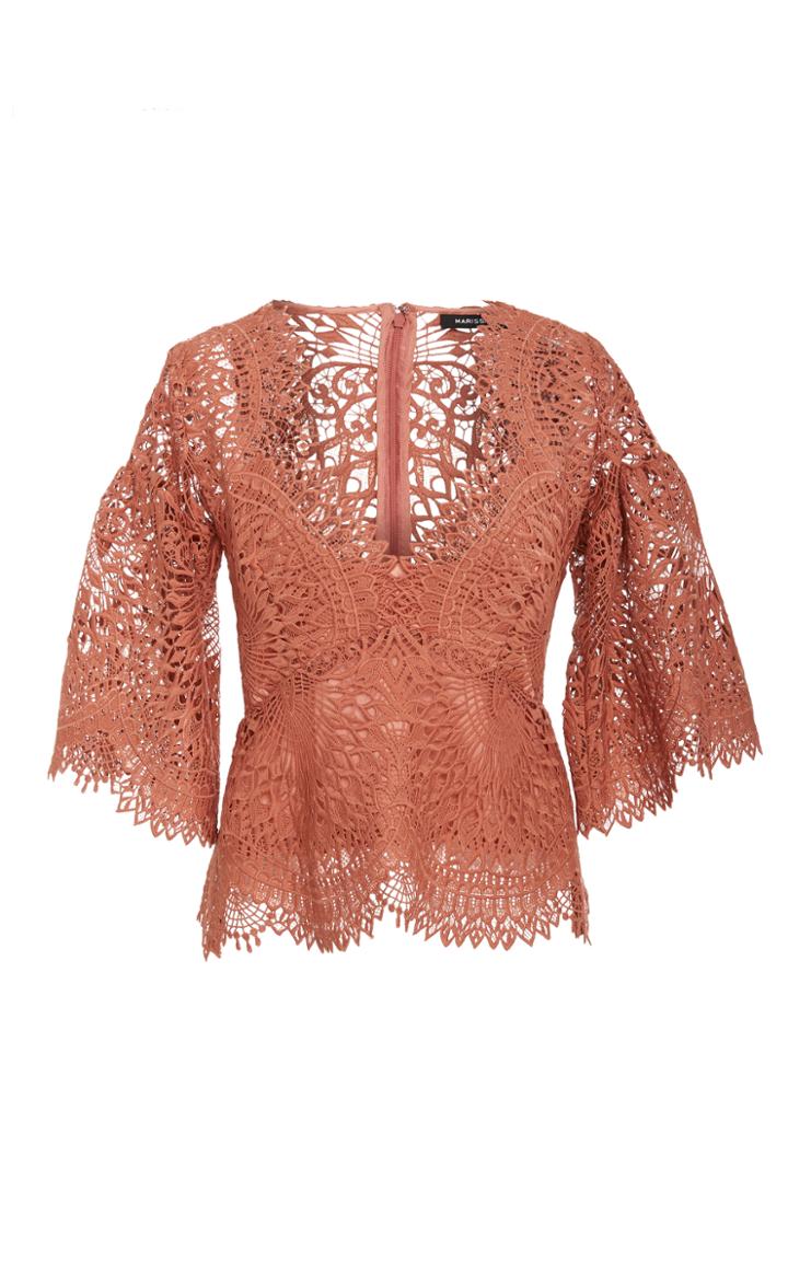 Marissa Webb Rowan Lace Top