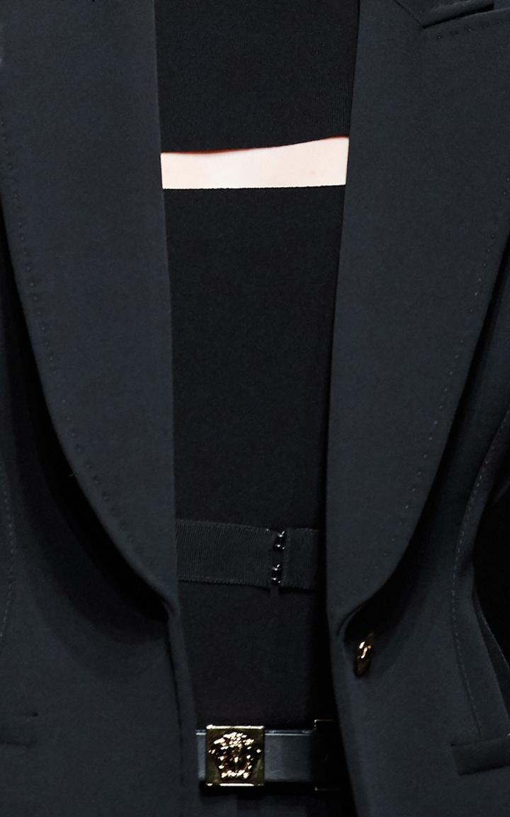 Moda Operandi Versace Gold-tone Embellished Leather Belt