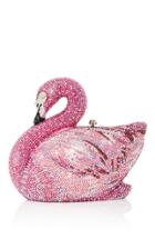 Judith Leiber Couture Avalon Swan Clutch