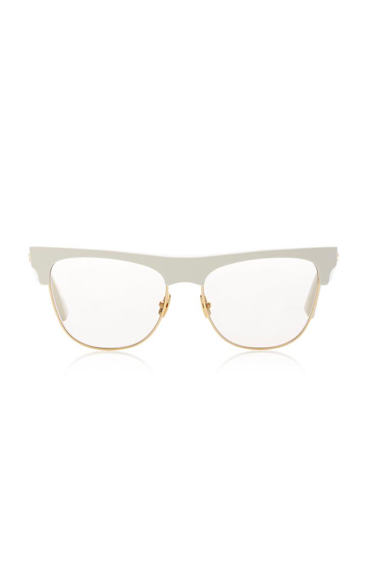 Bottega Veneta Originals D-frame Gold-tone And Acetate Sunglasses