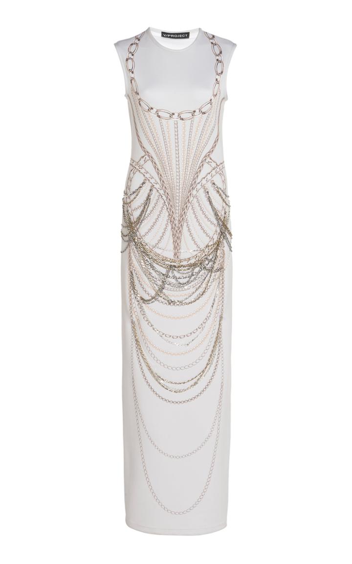 Moda Operandi Y/project Chain Printed Maxi Dress
