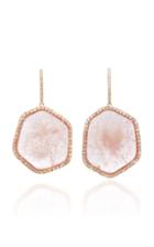 Kimberly Mcdonald One-of-a-kind Pink Sapphire Slice Earrings