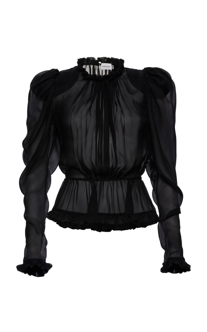 Magda Butrym Normandy Silk Blouse