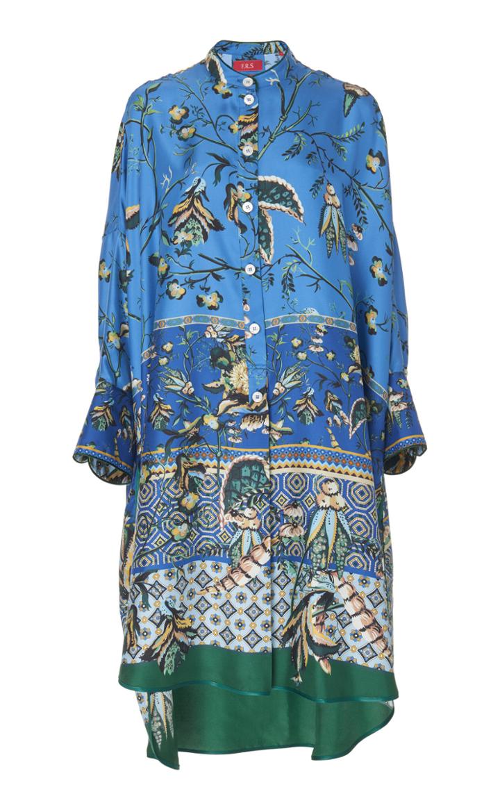 For Restless Sleepers Noto Oversized Silk Dress