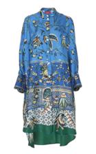 For Restless Sleepers Noto Oversized Silk Dress