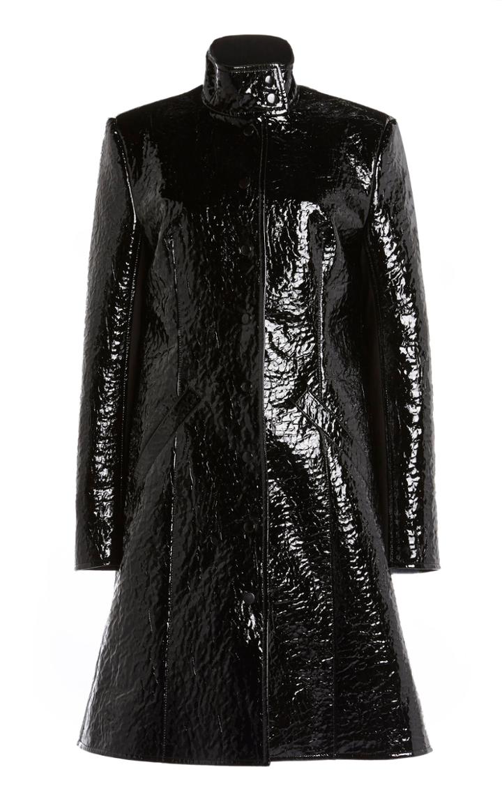 Moda Operandi George Keburia Vegan Faux Leather Coat