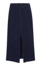 Brock Collection Pietrasole Wool -linen Blend Midi Skirt