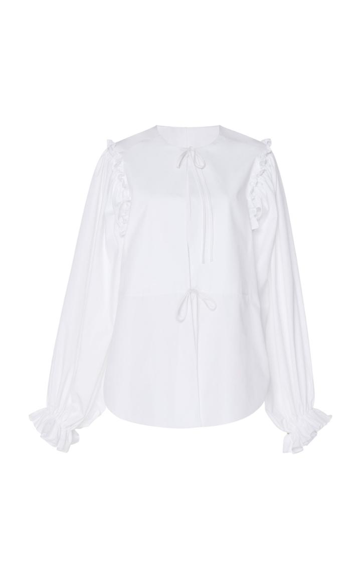 Maison Rabih Kayrouz Ruffled Blouse