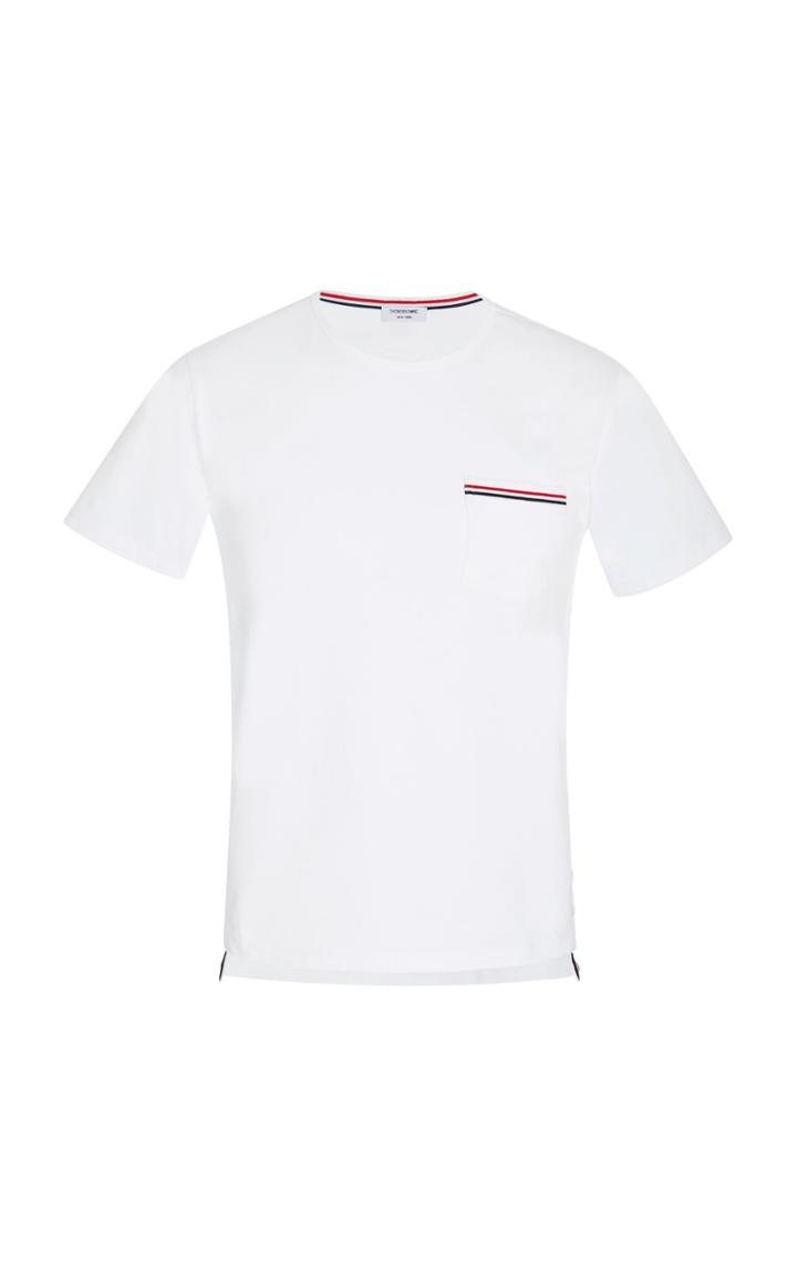 Thom Browne Ss Pocket Cotton T-shirt