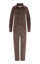 Adriana Iglesias Ornella Silk Corduroy Jumpsuit