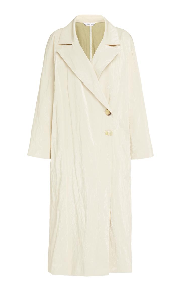 Rejina Pyo Ida Coated Shell Trench Coat