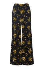 Emilia Wickstead Hullinie High-waist Georgette Pants