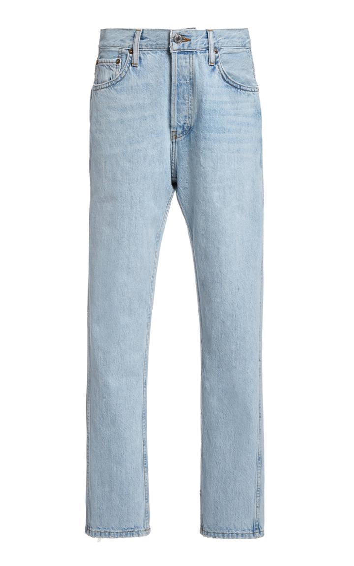 Re/done 50s Cigarette Rigid Straight-leg Jeans