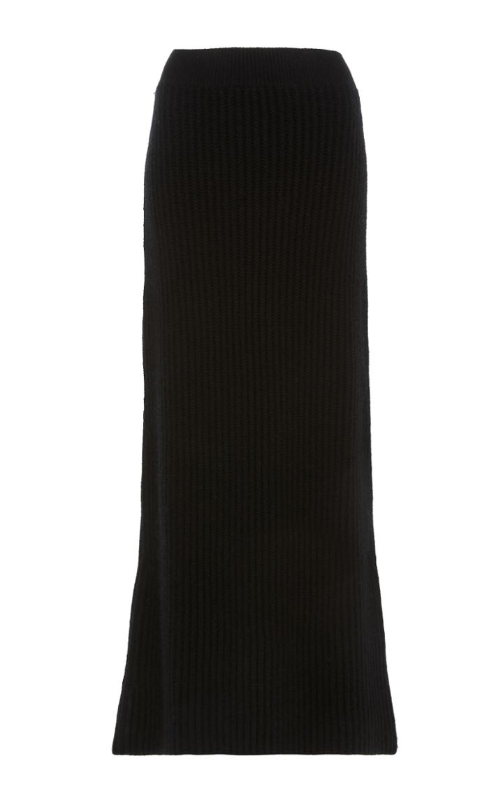 Ryan Roche Simple Ribbed Skirt