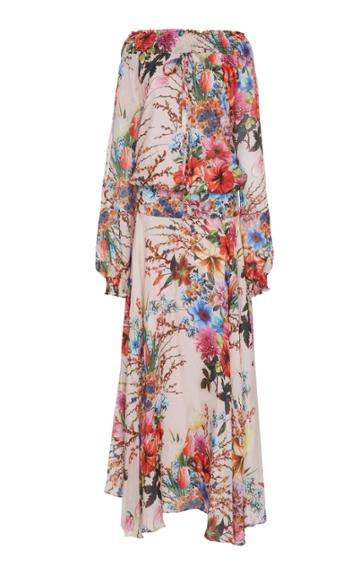 Eywasouls Malibu Monique Silk Shoulder Dress