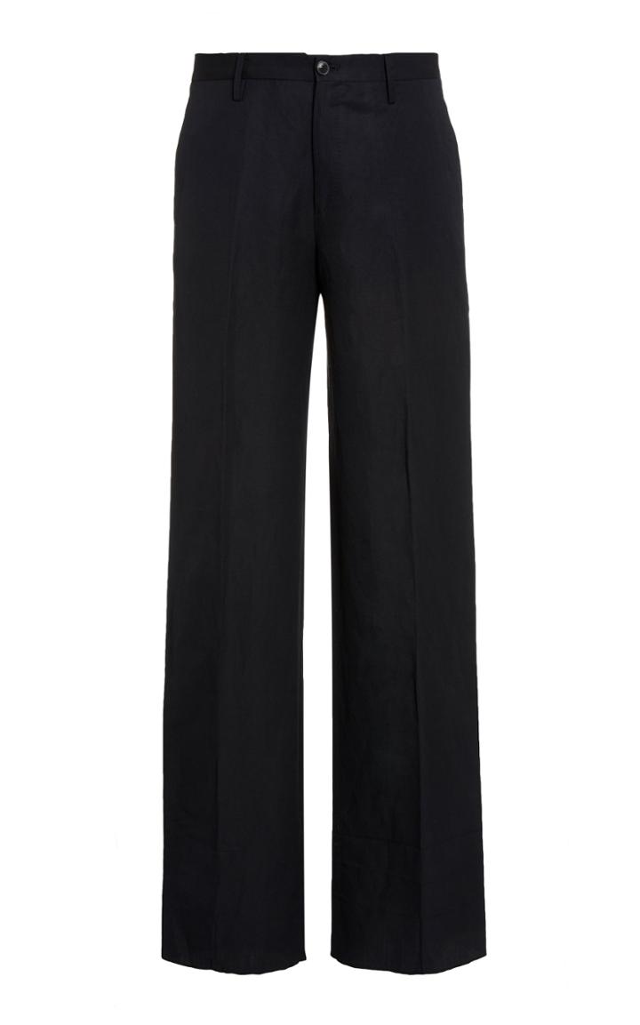 Eidos Cotton Wide-leg Trousers