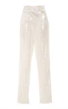 Sally Lapointe Stretch Sequins Tapered Pant