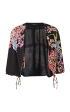 Josie Natori Bolero With Drawstring