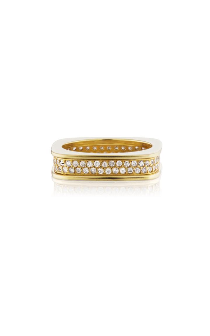 Moda Operandi Jenna Blake 18k Yellow Gold Square Diamond Ring
