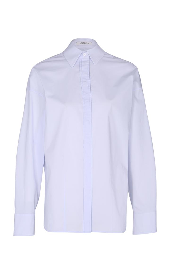 Dorothee Schumacher Casual Chic Stretch Poplin Blouse