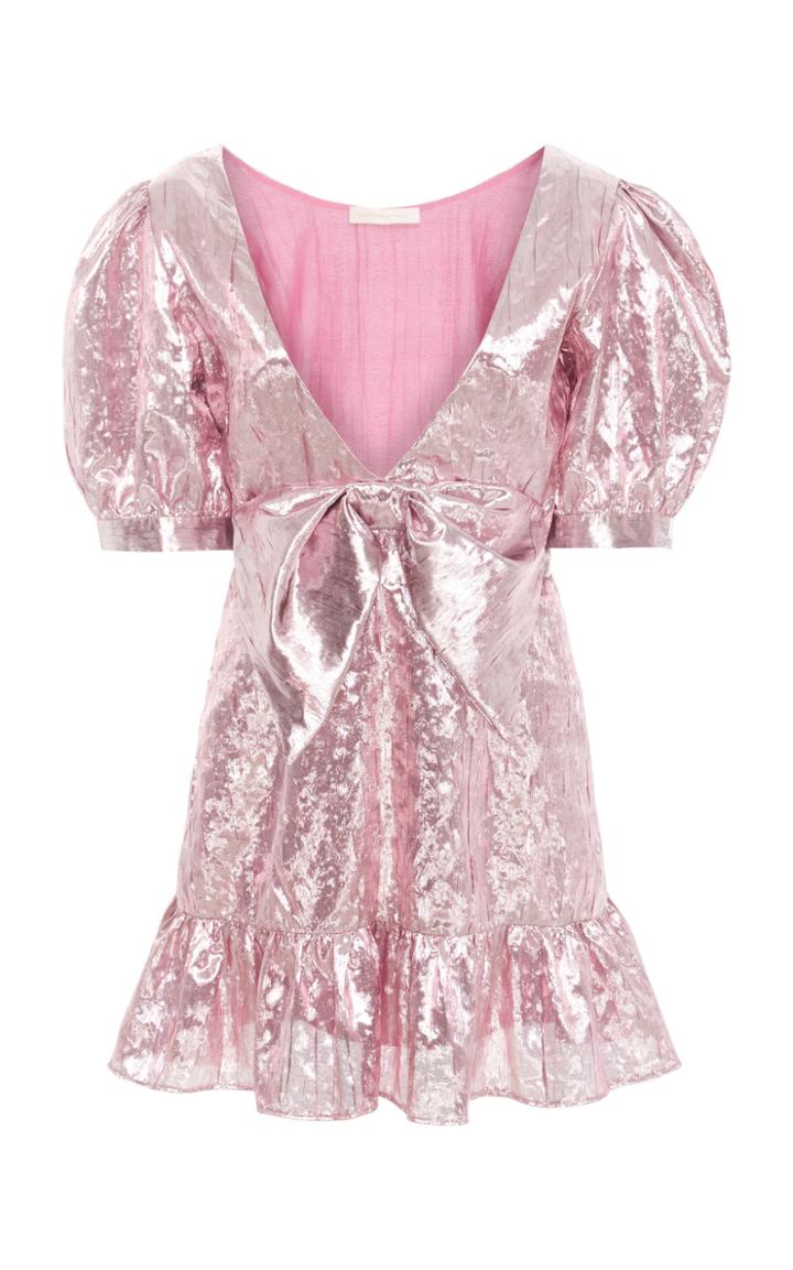Loveshackfancy Gabriella Puff Sleeve Mini Dress
