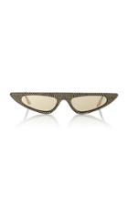 Andy Wolf Eyewear Florence Crystal-embellished Acetate Cat-eye Sunglasses
