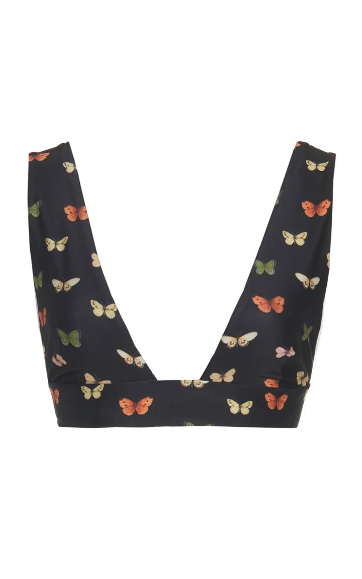Moda Operandi Agua By Agua Bendita Laurie Mariposario Bikini Top Size: M