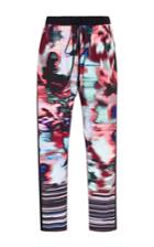 Clover Canyon Floral Ikat Relaxed Pants