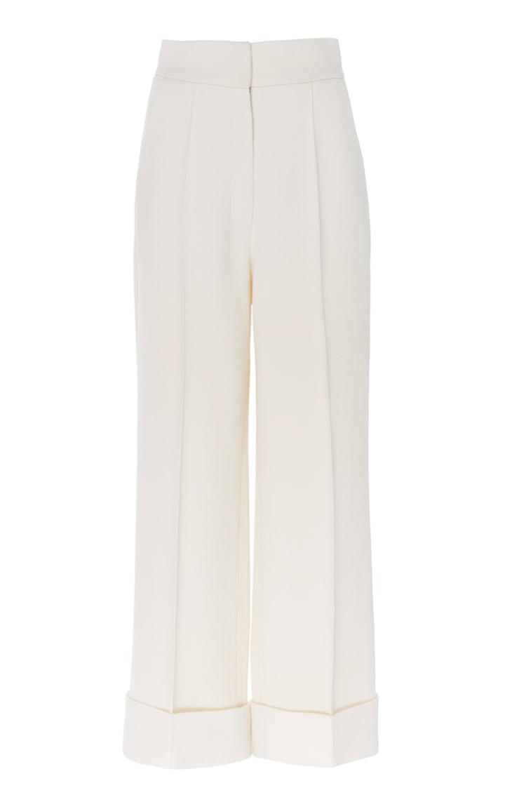 Dice Kayek Wool Straight Leg Trousers