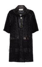 Moda Operandi Soonil Stardust Black Oversized A-line Dress Size: 0