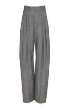 Jw Anderson Wool High-waisted Wide-leg Trousers