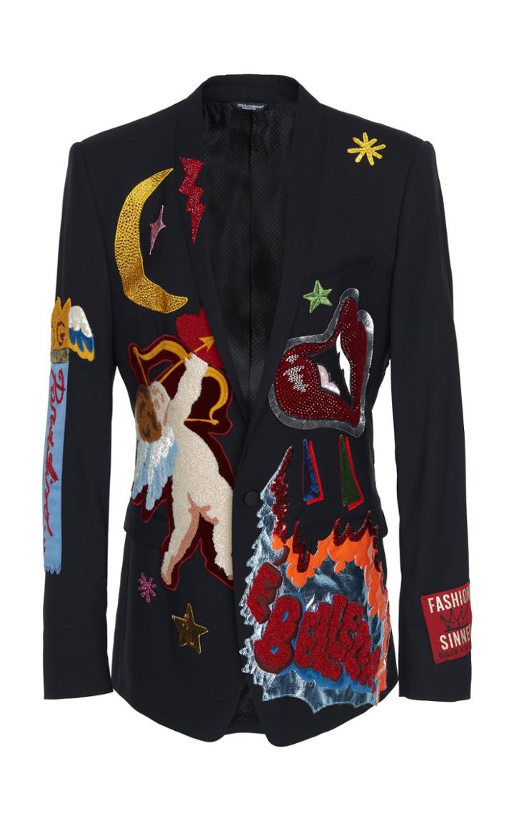 Dolce & Gabbana Patched Blazer