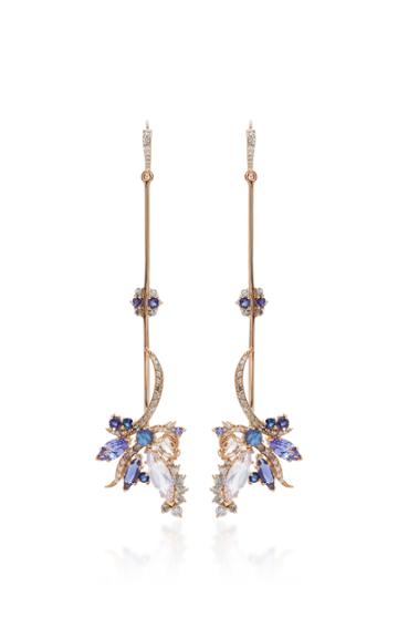 Anna Sheffield Butterfly Drop Earrings