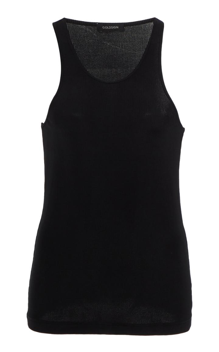 Moda Operandi Goldsign U Neck Tank Size: S