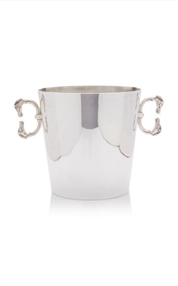 Mantiques Modern Vintage Hermes Silver-plated Ice Bucket