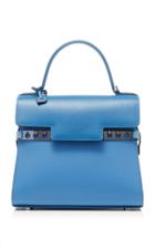 Moda Operandi Delvaux Tempte Pm Calf Leather Joy Top Handle Bag